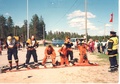 POSIO 10.6.1995, LÄHTÖ Vesa Poikela, Vilho Varonen,Marko Poikela, Kari Poikela, Ismo Rajaniemi, Jorma Seppänen. Kuva VPK arkisto