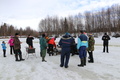 VPK:n 41 kertaa järjestetyt pilkkikilpailut 28.4.2018 Korvenlammella, mukana 21 pilkkijää. Kuva MaMiLe