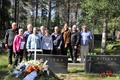 VPK:N Kunniajäsen Erkki Mitikka. Seniorit kunnioittivat Erkin muistoa.