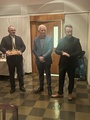 Ramin ja Matin kiepin luovutus vioden 2023 palokuntalaisille, vuosijuhlassa 20231202